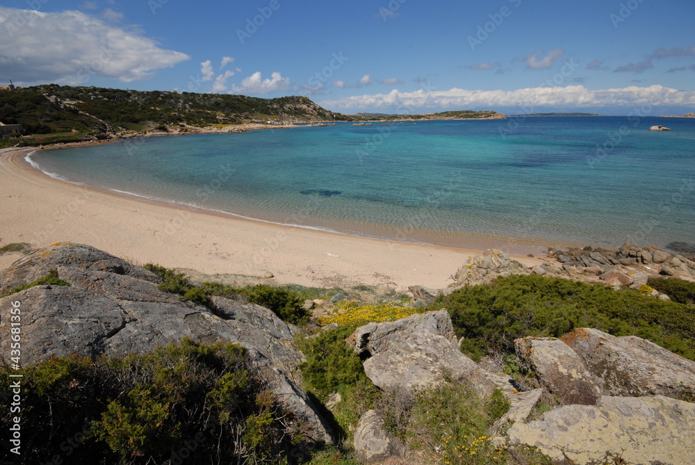 Sardegna, La Maddalena, spiaggia Monte da Rena