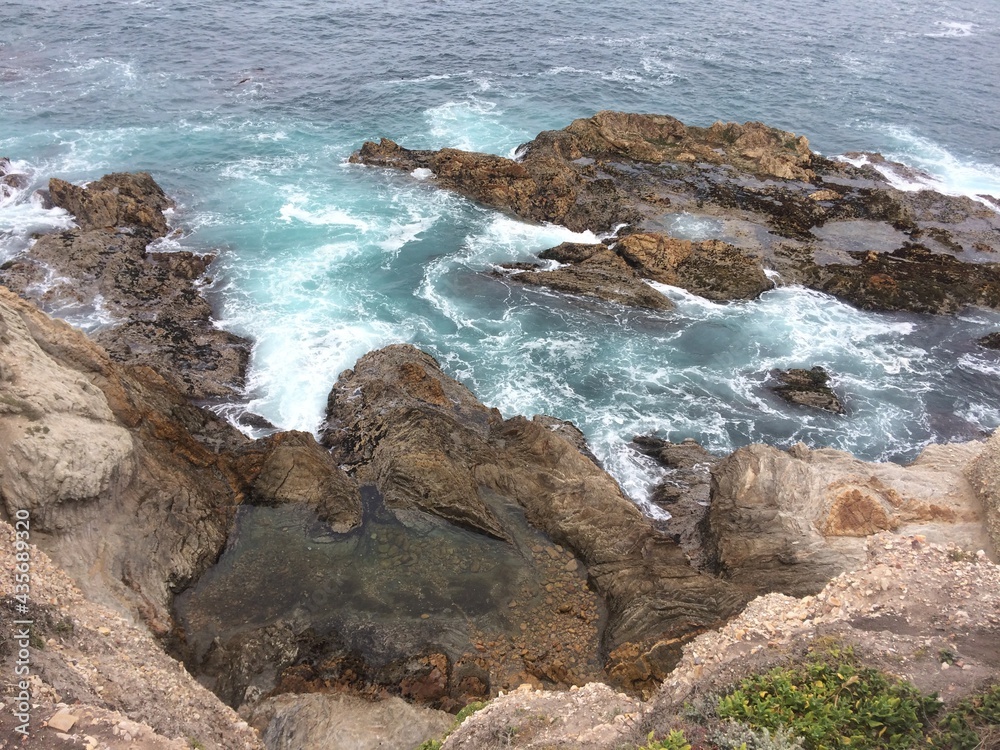 Montana De Oro Rocky Shore Surf Montana De Oro Rocky Shore Surf