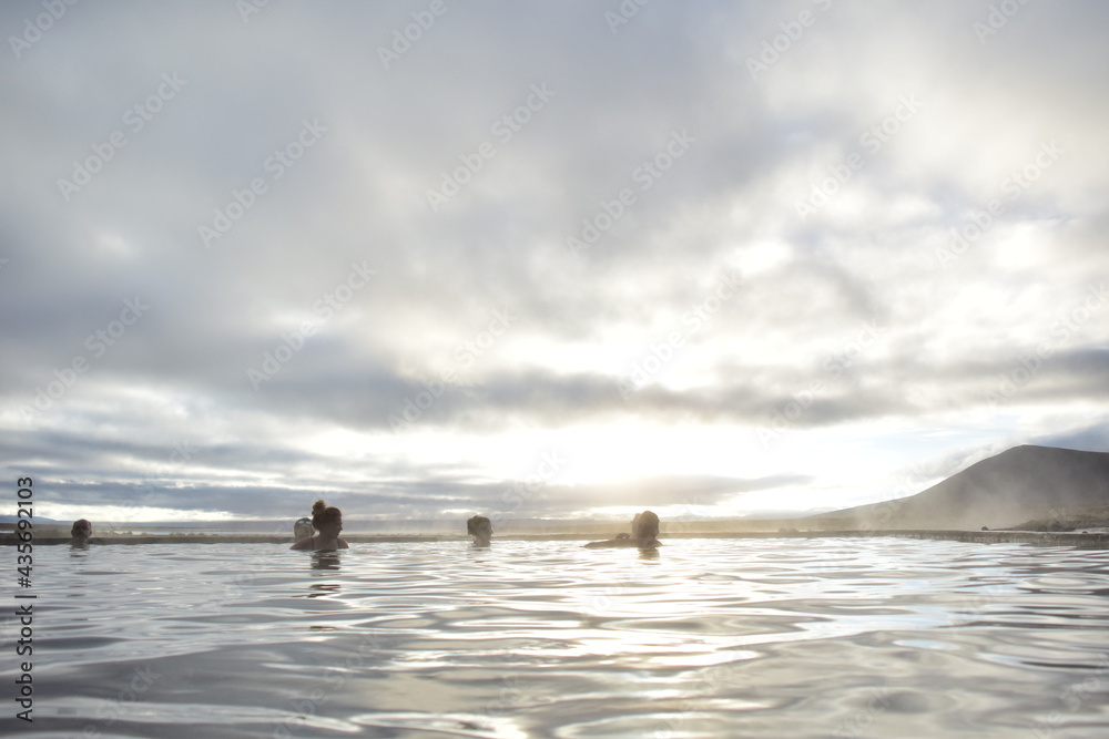 Fototapeta premium Aguas termales