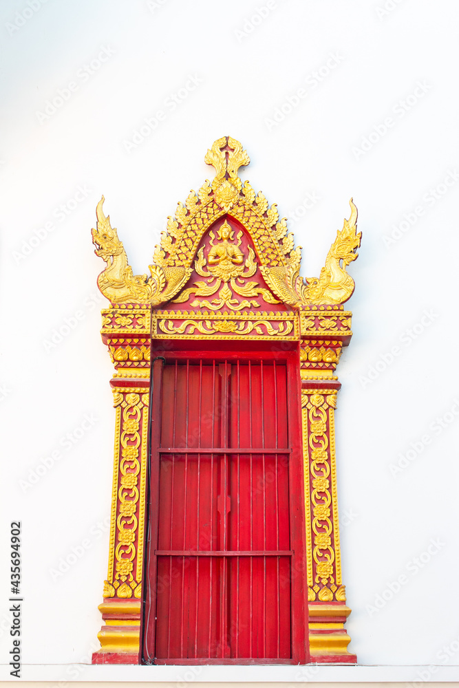 Gates of an old Buddhist temple