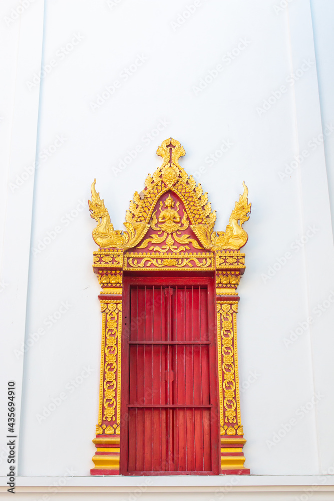 Gates of an old Buddhist temple