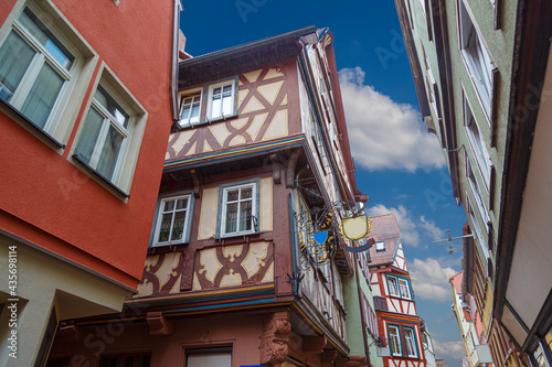 Medieval Wertheim am Main city, Germany -  popular tourist destination. photo