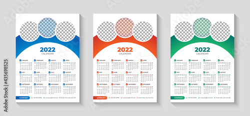 Year 2021 horizontal vector calendar design template, simple, clean and elegant design. Calendar for 2021 on White Background for branding and business advertising. Week Starts on Monday.