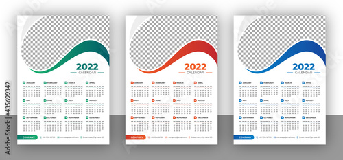 Year 2021 horizontal vector calendar design template, simple, clean and elegant design. Calendar for 2021 on White Background for branding and business advertising. Week Starts on Monday.