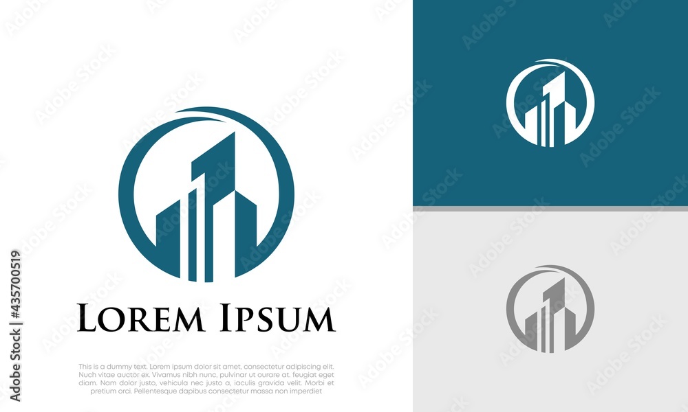 Real Estate Logo. Luxury Logo. Construction Architecture Building Logo Design Template Element Real Estate Logo. Luxury Logo. Construction Architecture Building Logo Design Template Element