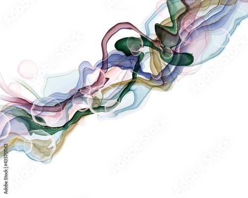 Abstract alcohol ink background 