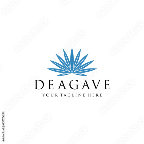 Deagave Tequila of The Agave Plant Logo