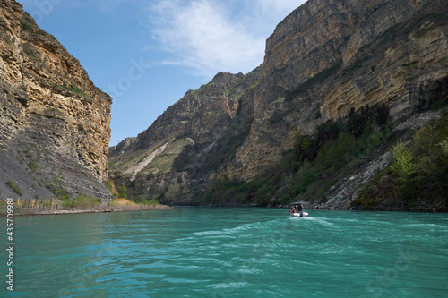 mountain landscape in the republic of Dagestan