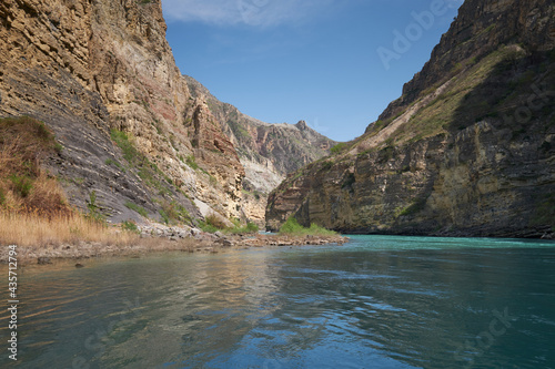 Sulak canyon in the Republic of Dagestan