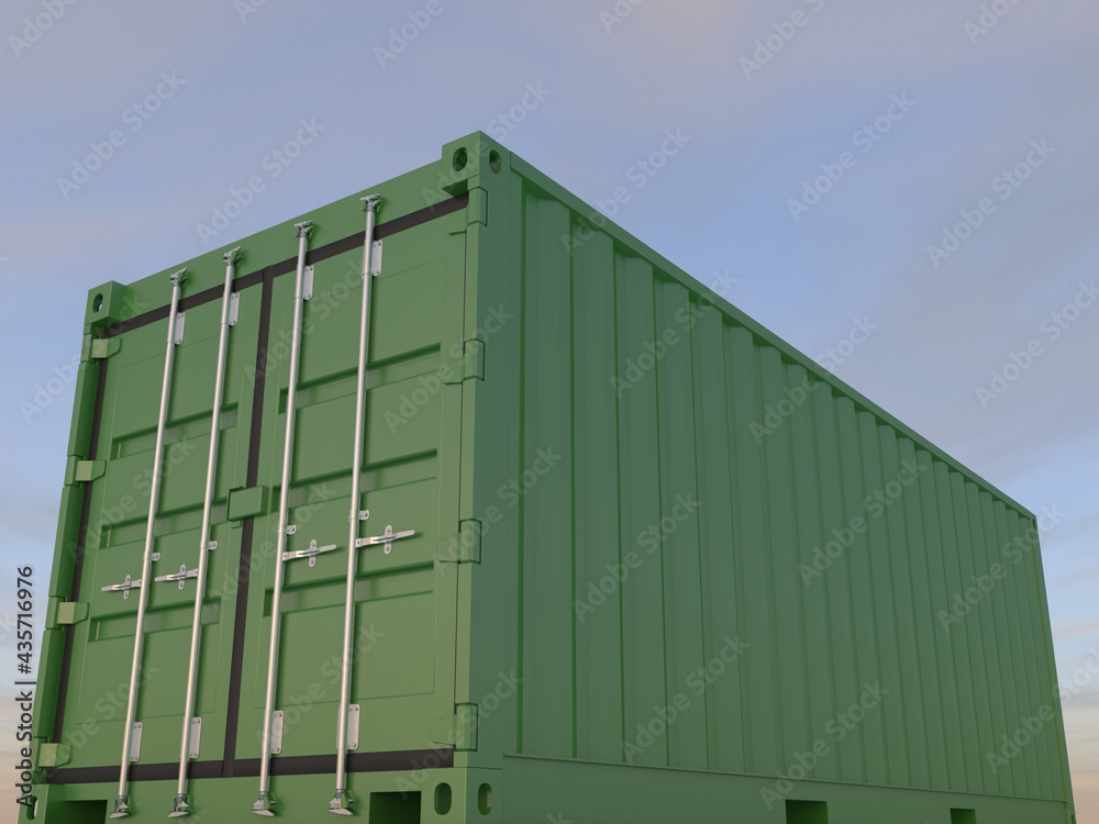 Fototapeta premium 3d Container