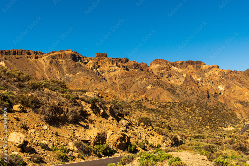 Paisaje en el Parque Nacional del Teide