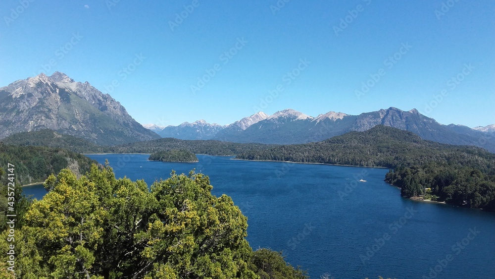 San Carlos de Bariloche, Bariloche, Rio Negro, Lago Gutierrez, Patagonia Argentina