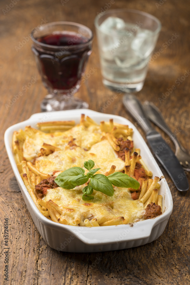 baked italian maceroni pasta baked italian maceroni pasta