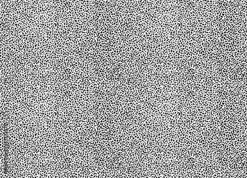 tints of gray from white to black. Abstract ornate grainy texture. Seamless pattern. Matte surface texture. Background for grunge