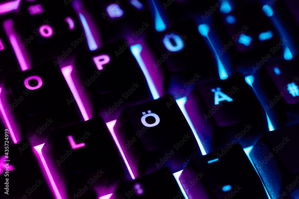 keyboard with buttons keyboard with buttons
