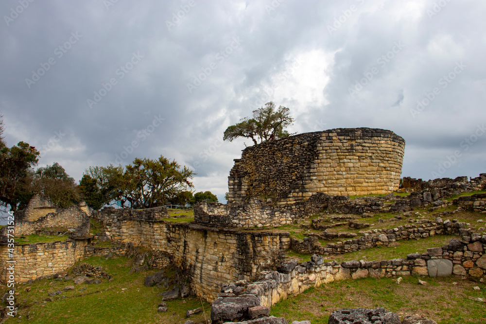 CIUDADELA DE KUELAP SECTOR SUR TEMPLO MAYOR.