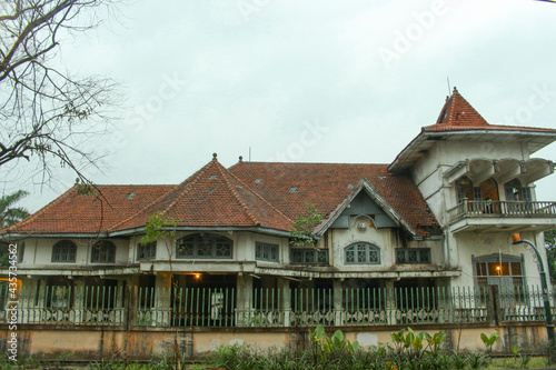 Surakarta, Indonesia (10/2016): View of Omah Lowo / Bat House in Surakarta is a historic building in the city of Surakarta Central Java Indonesia