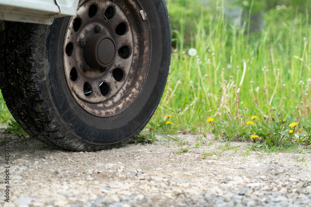 Altes Gelände Auto