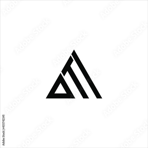D T I letter logo creative design. DTI icon photo