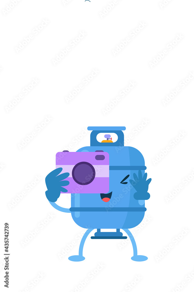 cute as tank character vector template design illustration