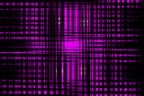 Glowing shiny objects in the dark. Purple abstract pattern
