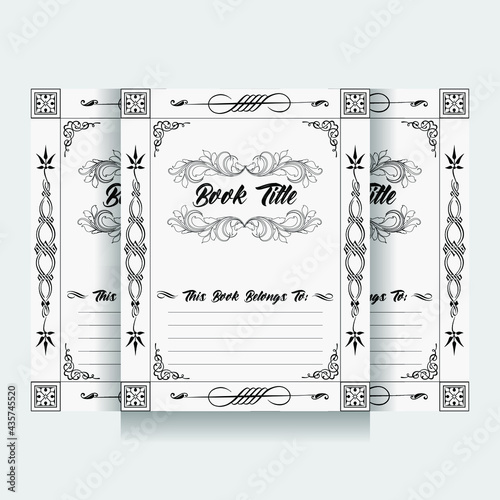 This Book Belongs To for KDP