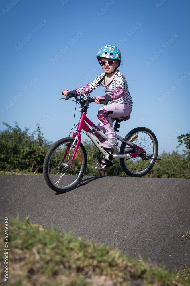 Fototapeta premium On the bike track