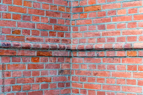 old brick wall texture background.Outdoors shot image.