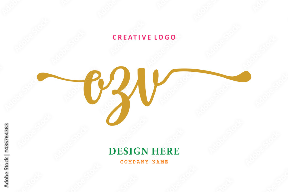OZV lettering logo is simple, easy to understand and authoritative OZV lettering logo is simple, easy to understand and authoritative