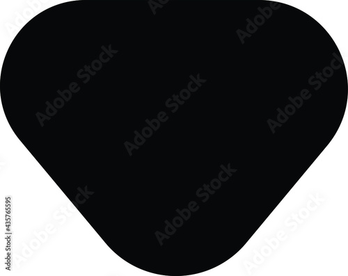 guitar stroke icon vector 