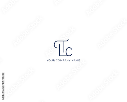 Fototapeta Naklejka Na Ścianę i Meble -  TLC  Logo Design