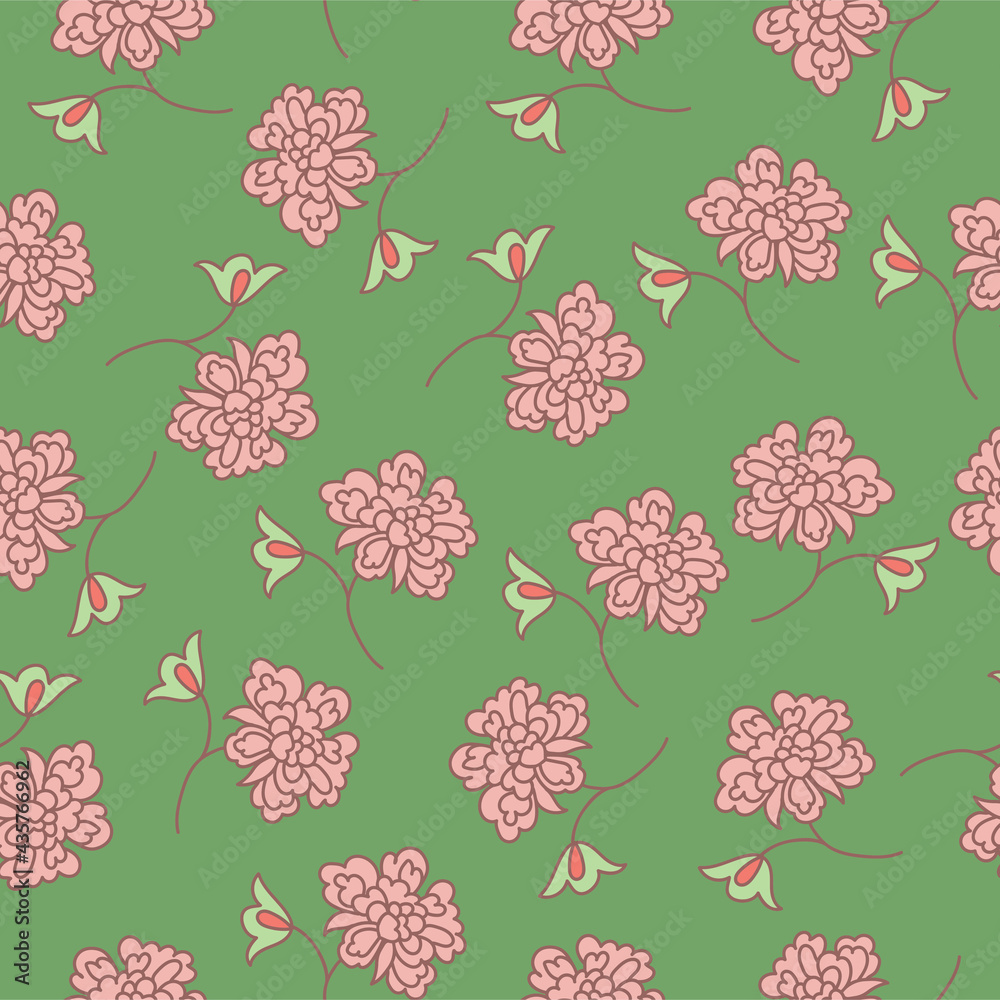 Floral vector Seamless Pattern
