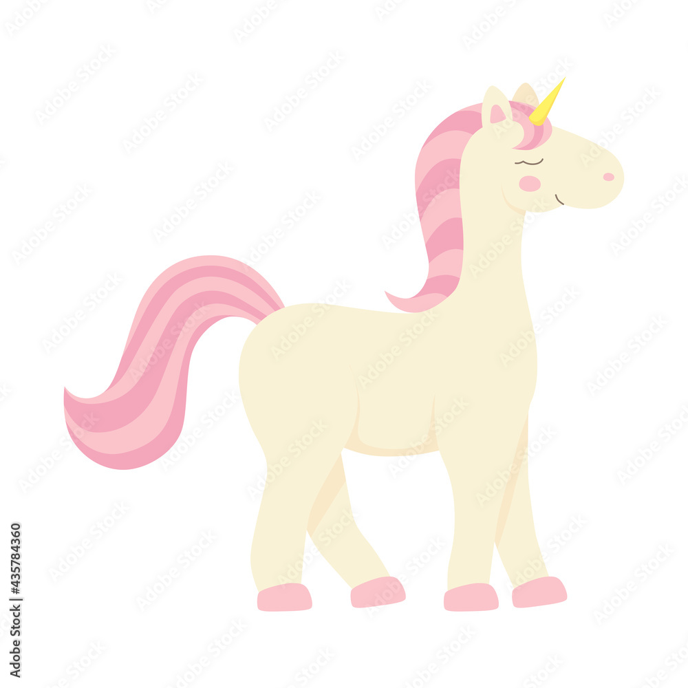 Obraz premium Cute unicorn
