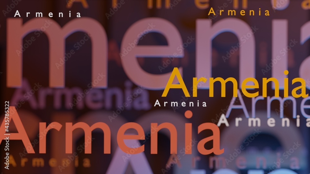Abstract Armenia 3D TEXT Rendered Poster (3D Artwork) Abstract Armenia 3D TEXT Rendered Poster (3D Artwork)