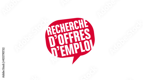 recherche offres d'emploi