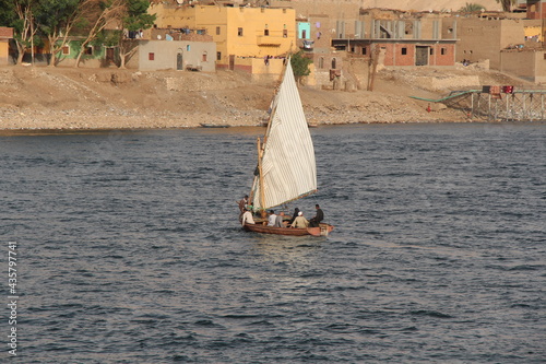 a felucca on the river nil