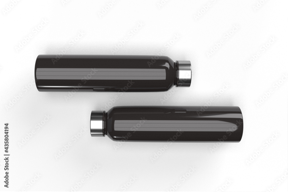 two mockup of a perfume bottle two mockup of a perfume bottle
