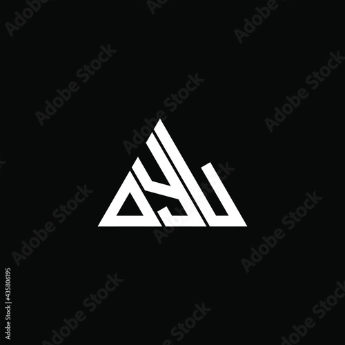 D Y L letter logo creative design. DYL icon photo