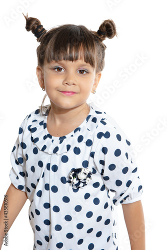 portrait of a little girl