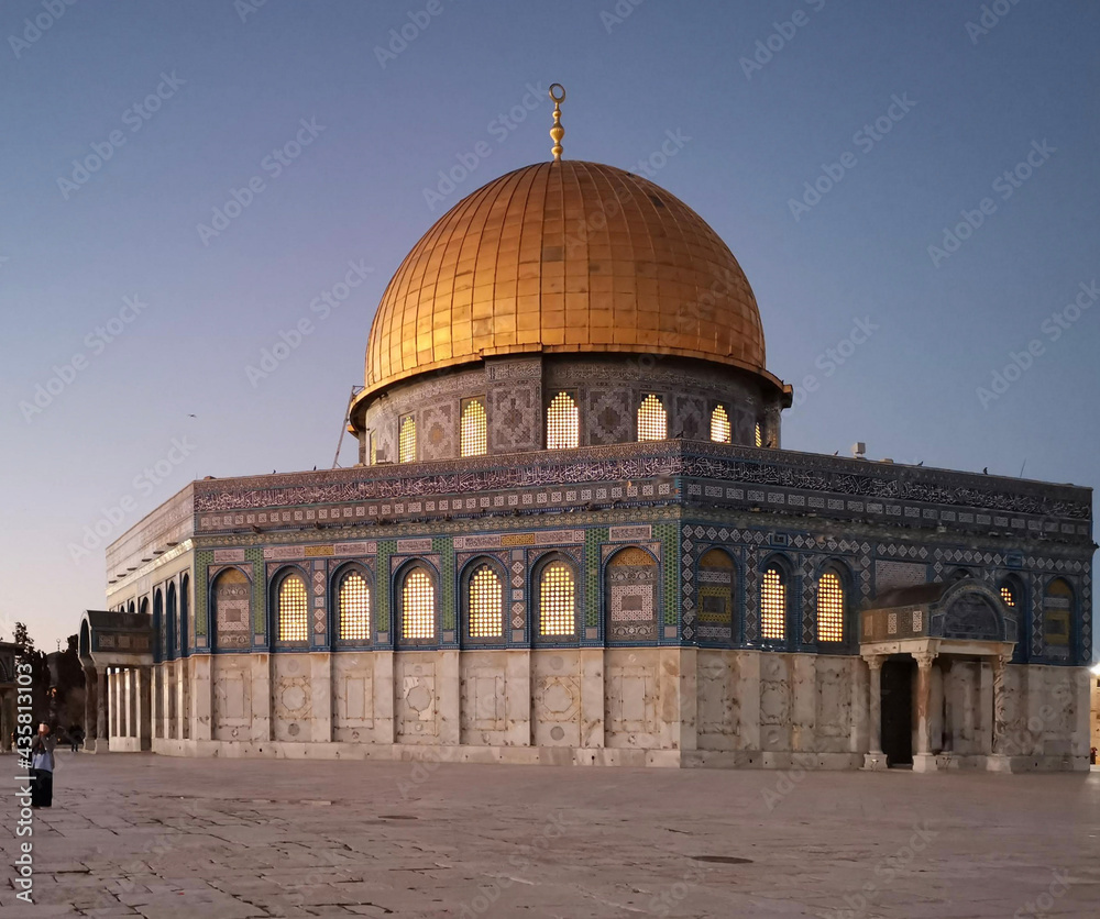 Obraz premium dome of the rock city