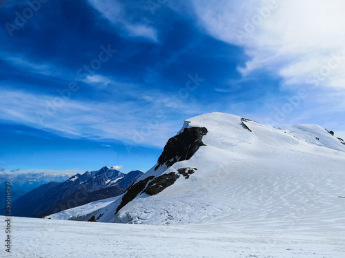 alpes nieve