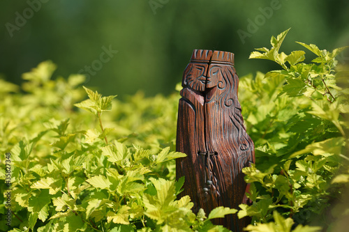 wooden statue