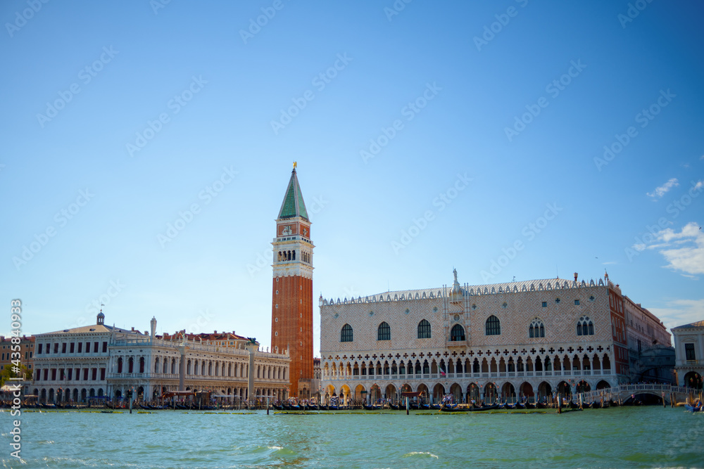 landscape with saint marks campanile and doges palace