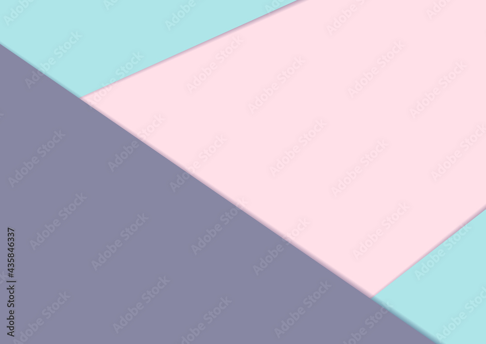 Abstract template paper sheet overlap blue, purple, green pastel color background. Abstract template paper sheet overlap blue, purple, green pastel color background.