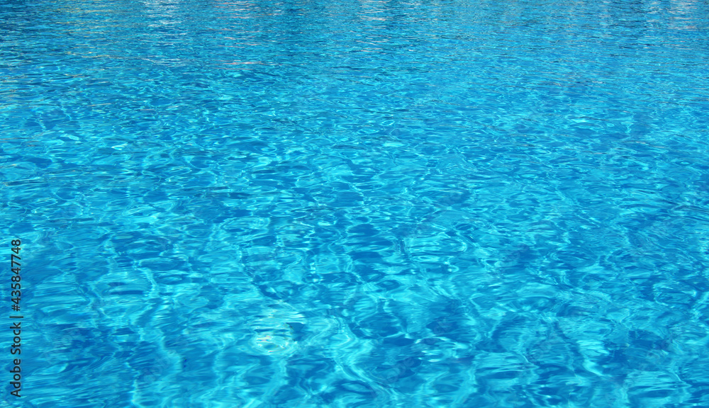 Clear transparent pool water background