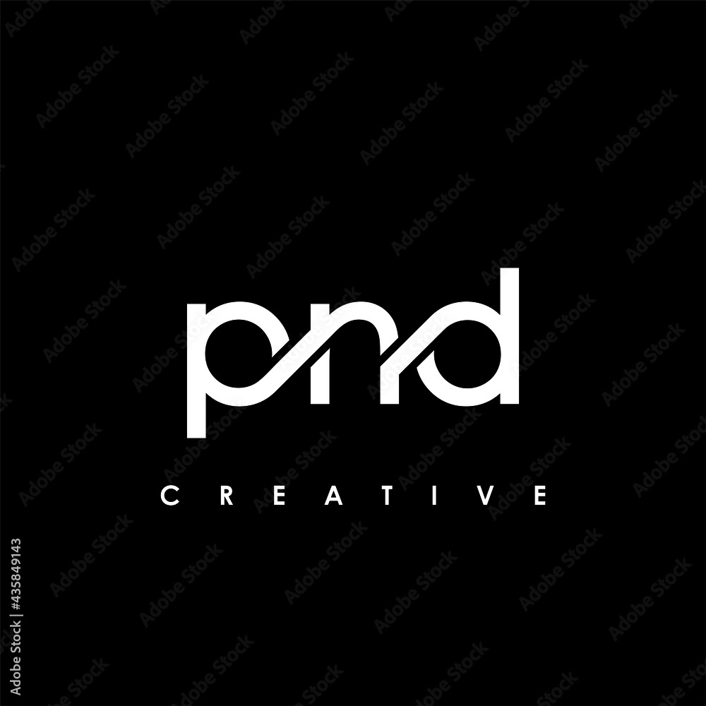 PND Letter Initial Logo Design Template Vector Illustration PND Letter Initial Logo Design Template Vector Illustration