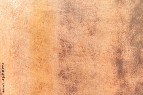 Rusted brown steel wall panels texture and background seamless