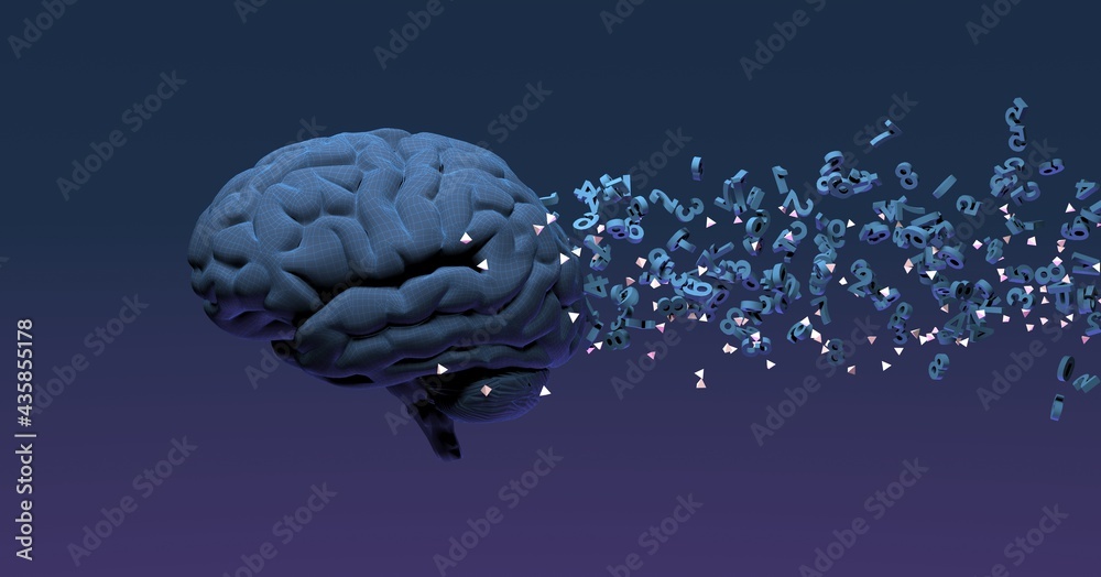 Artificial intelligence deep learning and another modern computer technologies concepts, 3d rendering Artificial intelligence deep learning and another modern computer technologies concepts, 3d rendering