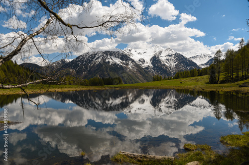 Fototapeta Naklejka Na Ścianę i Meble -  lago di montagna riflesso 