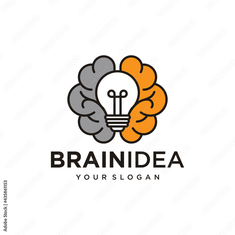 Creative idea flat line icon. Brain in lightbulb vector illustration. Thin sign of innovation, solution, education logo.
Creative idea flat line icon. Brain in lightbulb vector illustration. Thin sign of innovation, solution, education logo.